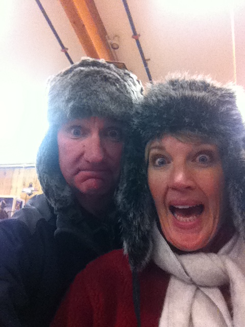 Marni and I getting ready to hit the slopes!